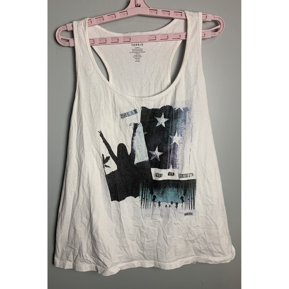 Torrid‎ "Free & Beautiful" Tank Top 1X